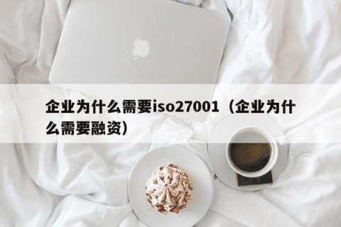 企业为什么需要iso27001（企业为什么需要融资）